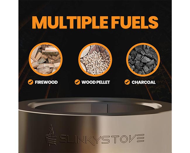 Slinky Stove Smokeless Firepit