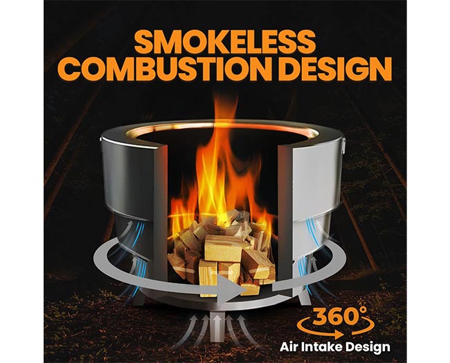 Slinky Stove Smokeless Firepit