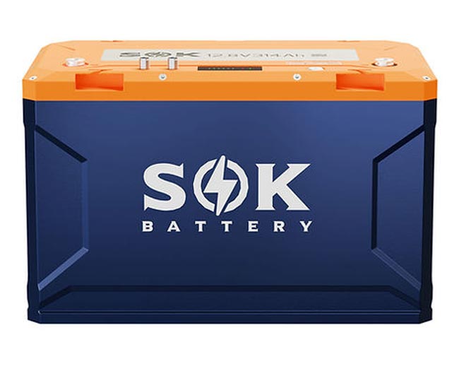 Sok Battery SK12V314PH | 12V314Ah