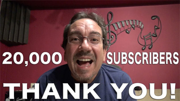 20K Subscribers! Thank you!