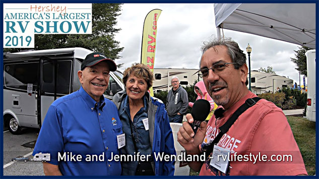 Hershey RV Show 2019: The One With Mike and Jennifer Wendland