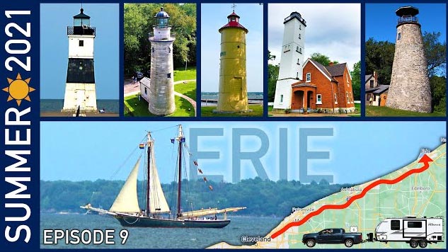 Erie, Pennsylvania and Presque Isle State Park - Summer2021 Episode 9