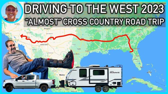 Driving to the West 2023: A Truncated Cross Country Road Trip
