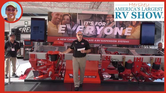 Freightliner New Suspension Reveal - 2023 Hershey RV Show