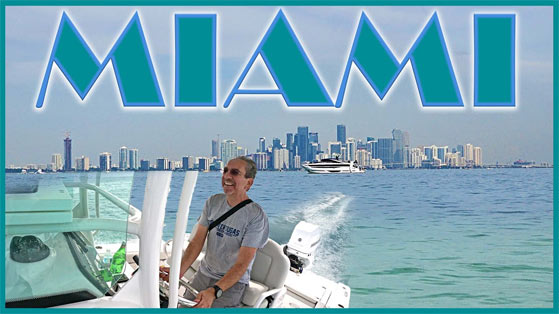 Explore Miami's Hidden Gems from a Boat