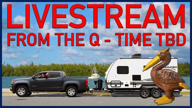 RV Chat Live from Quartzsite, Arizona. Exact time to be determined