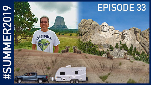 Driving to the East: Beartooth Highway, Devils Tower, Mount Rushmore and the Badlands Summer 2019 33